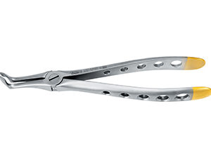 Root extract. forceps, engl. pattern Fig. 45SB, serrated, diamond coated Tac-Traction