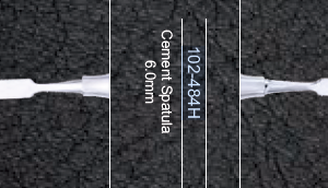 Cement spatula 10mm hollow handle