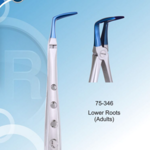 Extracting forceps lower root (adults)blue