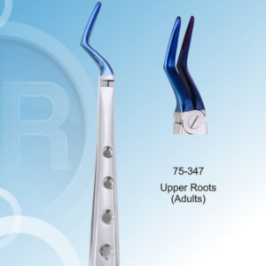 Extracting forceps upper root (adults)blue