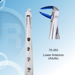 Extracting forceps  lower Anterior(adults)blue Deep grip
