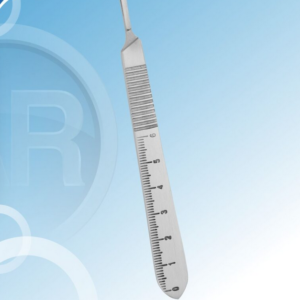Scalpel blade holder no.3 with marking 13cm
