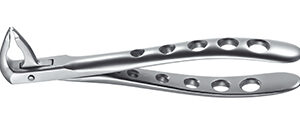 Extract. forceps, engl. Pattern, fig 36A lower incisors special beaks, far-reaching, 16cm